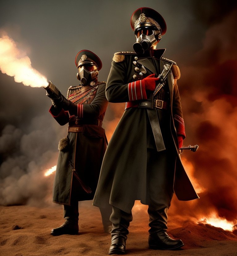 00014-1678995616-commissar, a man on the battlefield, shouts, ((art)), gas mask on the face.jpg